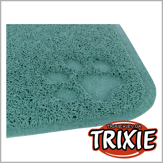 ТРІКСІ Україна - Коврик Trixie 40367 під туалет ПВХ 37х45 см світло-зелений