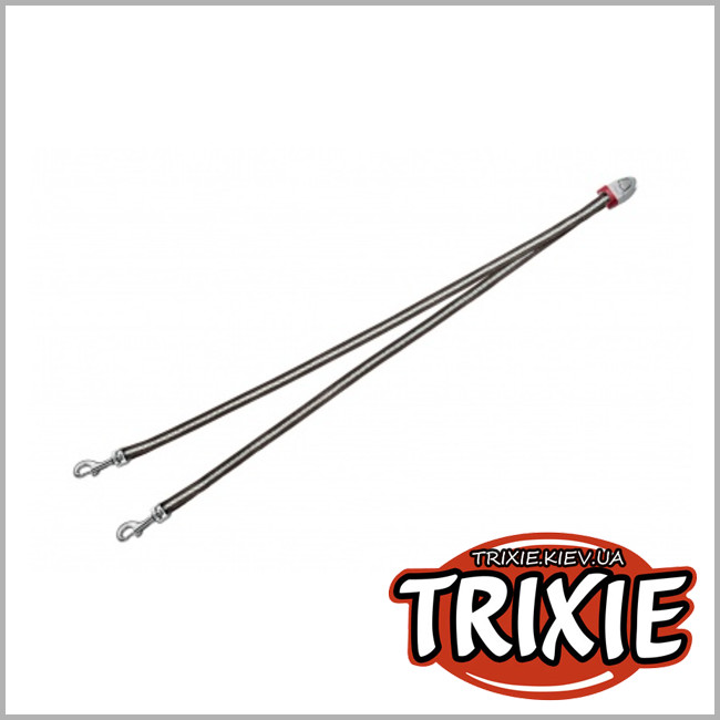 ТРИКСИ Украина - Свора из 2х поводков для собак TRIXIE - FLEXI  (Размер: 52см/10мм, Цвет: коричневый)