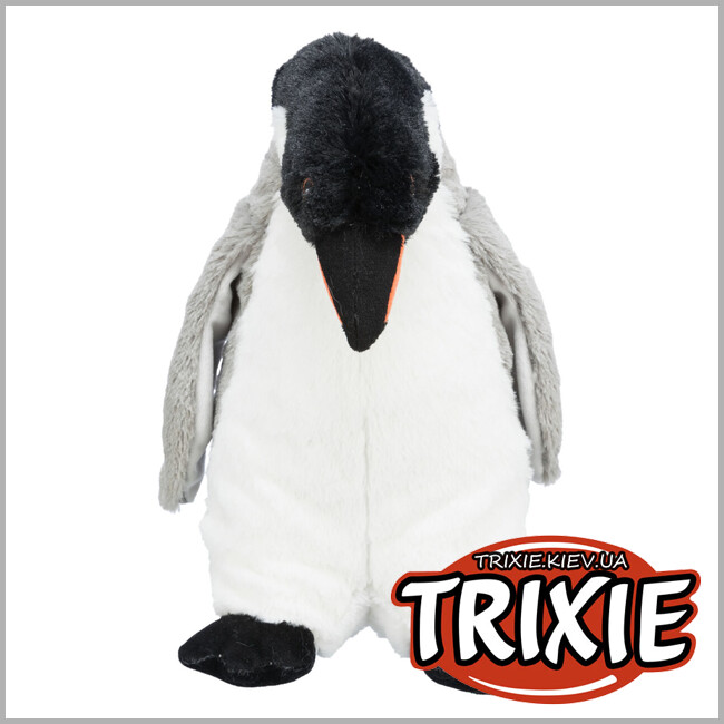 ТРИКСИ Украина - Игрушка Trixie 34884 Be Eco для собак Пингвин переработанный плюш 28 см