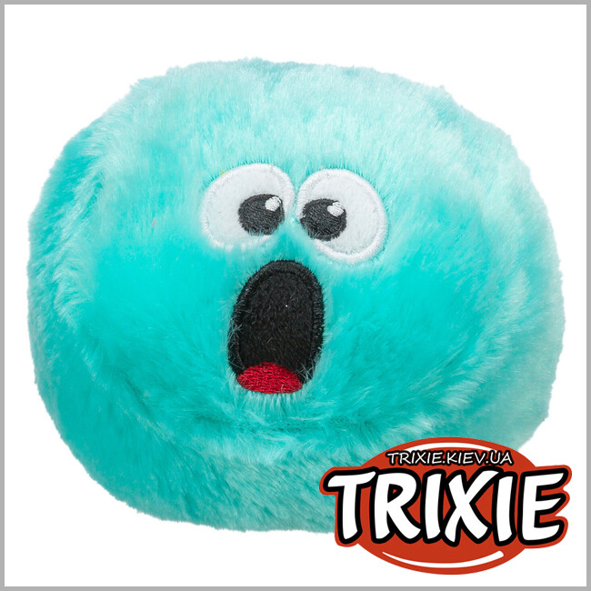 ТРИКСИ Украина - Мячик для животных Trixie 36153 (переработанный плюш), 1шт. 10см