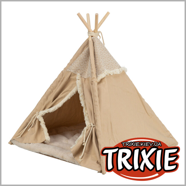 ТРИКСИ Украина - Лежак для собак TRIXIE Tipi Boho (Размер: 55х65x55см)