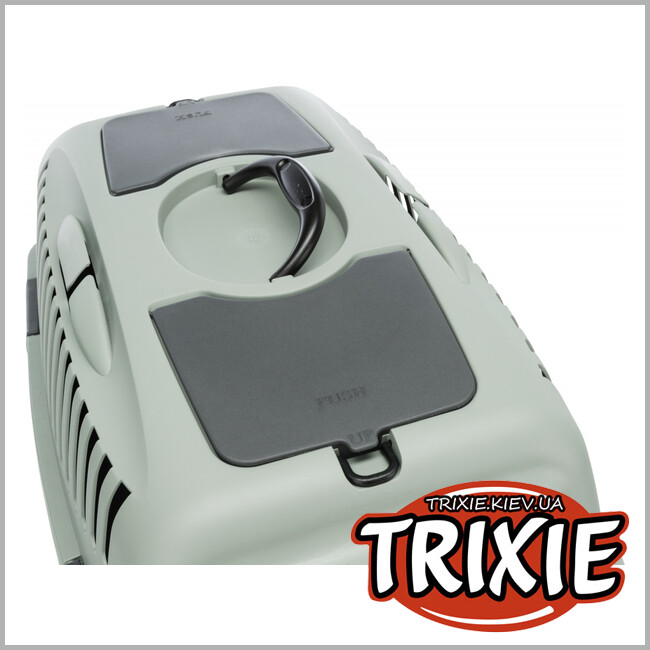 ТРИКСИ Украина - Be Eco переноска Capri 2-TRIXIE (XS–S: 37х34х55см,антрацит/серо-зеленый)