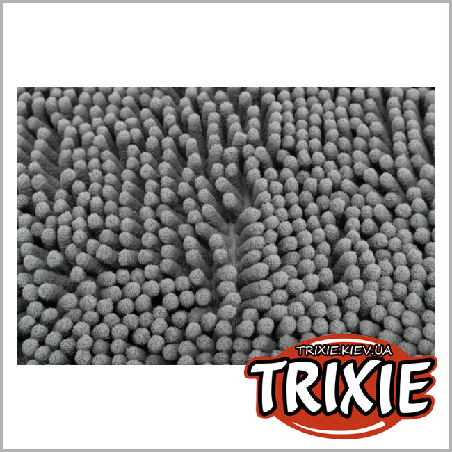 ТРИКСИ Украина - Коврик впитывающий TRIXIE водостойкий (80х60см, серый)