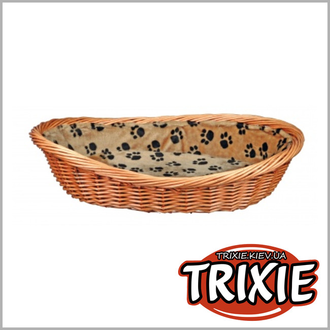ТРИКСИ Украина - Плетеная корзина для собак TRIXIE (Размер: 80см)