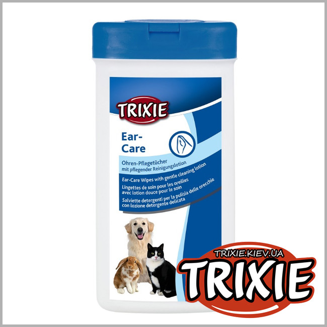 ТРИКСИ Украина - Салфетки для ухода за ушами TRIXIE (30шт)