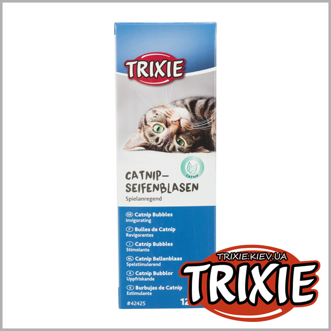 ТРИКСИ Украина - Мыльные пузыри с экстрактом кошачьей мяты TRIXIE (120 мл)