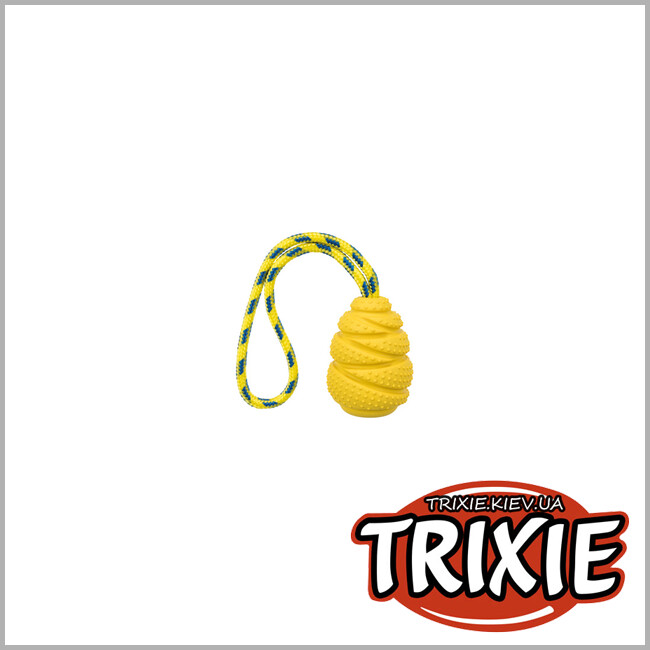 ТРИКСИ Украина - Прыгун на канате TRIXIE (резина, 9 см/30 см)