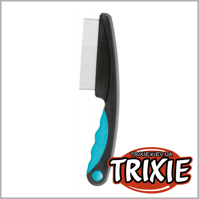 ТРИКСИ Украина - Расческа с пластмассовой ручкой TRIXIE (Размер: 15см)