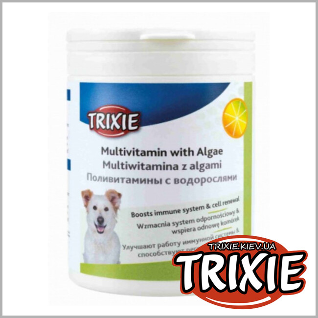 ТРІКСІ Україна - Полівітаміни з водоростями TRIXIE для собак (табл, 220гр)