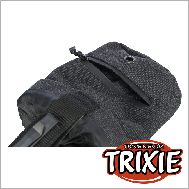 ТРИКСИ Украина - Сумка для лакомств на пояс Trixie 32292 BE NORDIC, 10х14см, черный