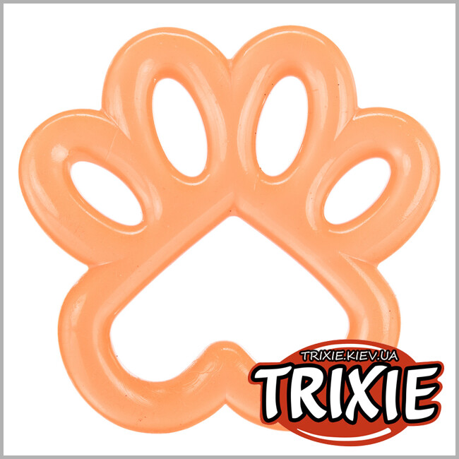 ТРИКСИ Украина - Игрушка д/собак в виде лапы Bungee-TRIXIE  (резина, 12см)