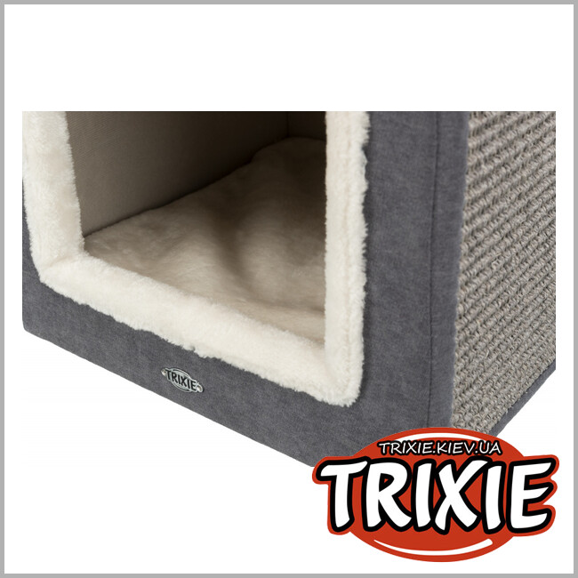 ТРИКСИ Украина - Драпак-башня TRIXIE Marcy ( 38 х 38 х 75см, крем/серый)