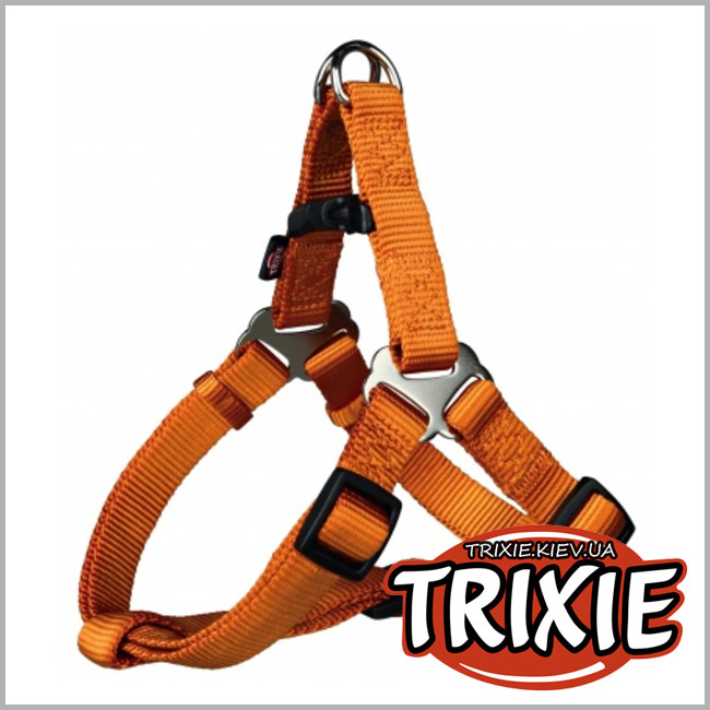ТРІКСІ Україна - Шлей з підкладкою для собак TRIXIE - Premium (Розмір:30-40см/10мм, Колір:оранжевий)