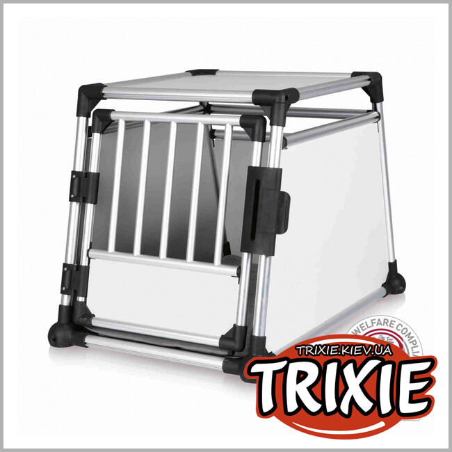 ТРИКСИ Украина - Транспортировочный бокс TRIXIE (алюминий, 63 × 65 × 90 см)