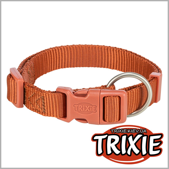 ТРИКСИ Украина - Ошейник для собак Trixie 201530 "Premium", S-M: 30-45см/15мм,ржавчина
