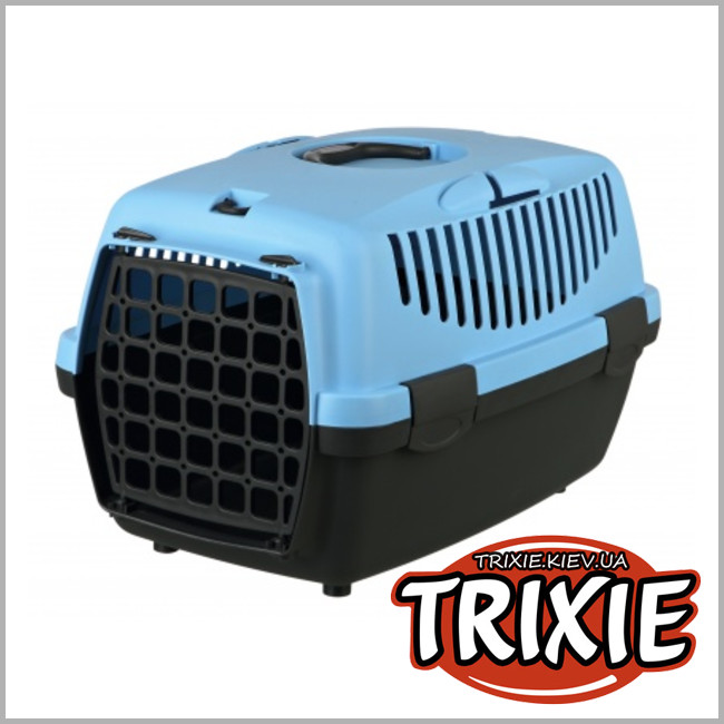 ТРИКСИ Украина - Переноска Trixie Capri Transport Box 1  ( 32*31*48 cm синий )