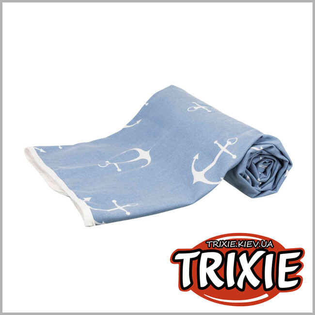 ТРИКСИ Украина - Покрывало Anchor-TRIXIE (100х70см, синий/белый)