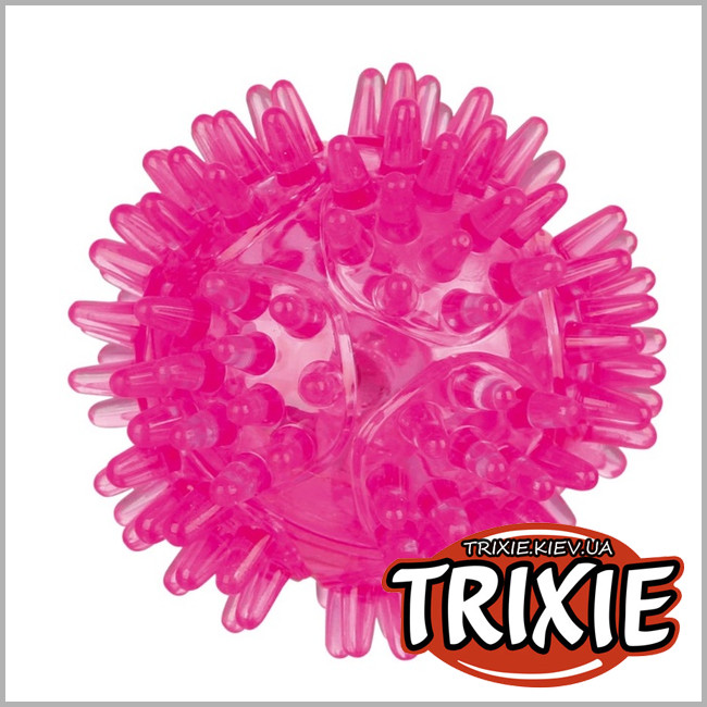 ТРИКСИ Украина - TRP светящийся мяч Trixie Flashing Hedgehog Ball (TRP светящийся 5см)