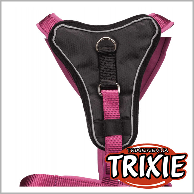ТРІКСІ Україна - Y-шлей Premium TRIXIE (XL-XXL: 95-120см/25мм, ліловий)