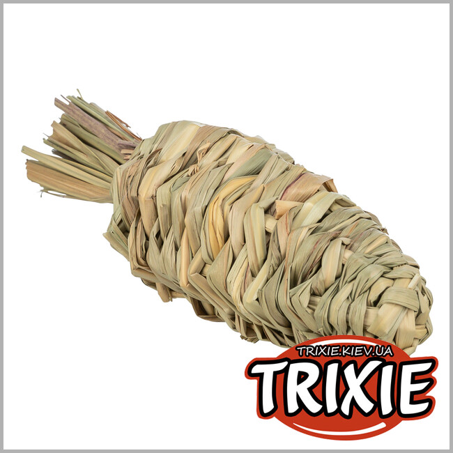 ТРІКСІ Україна - Іграшка-морква для тварин Trixie 61829 (трава), 20см/6см