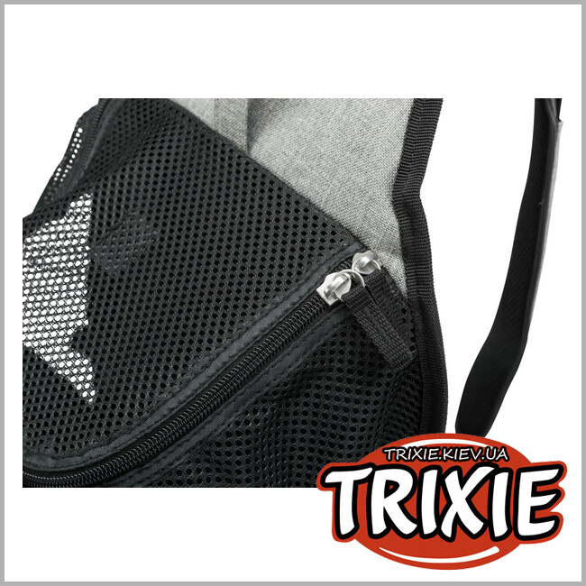 ТРІКСІ Україна - Перенесна сумка на плече Trixie 28941 на перед для тварин Front Carrier Savina 30 × 33 × 26 см, до: 10 кг