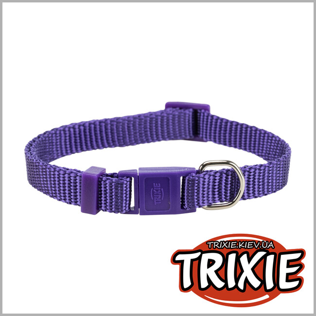 ТРИКСИ Украина - Ошейник для кота TRIXIE - Premium (фиолет)