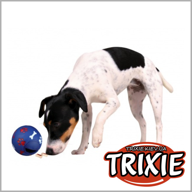 ТРИКСИ Украина - Мяч-кормушка для собак TRIXIE - Snucky (Размер: 14см)