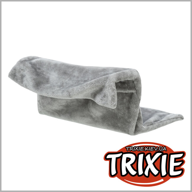 ТРИКСИ Украина - Гамак на радиатор Trixie 43207 (плюш), 45х24х31см, серый/светло-серый