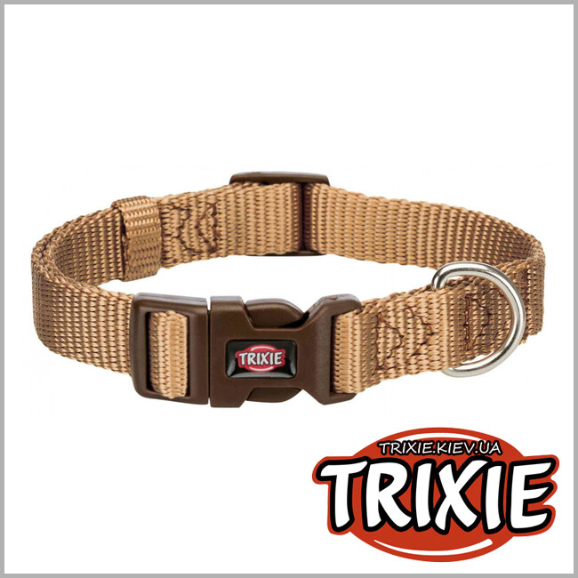 ТРИКСИ Украина - Ошейник Premium-TRIXIE (S: 25–40см/15мм, карамель)