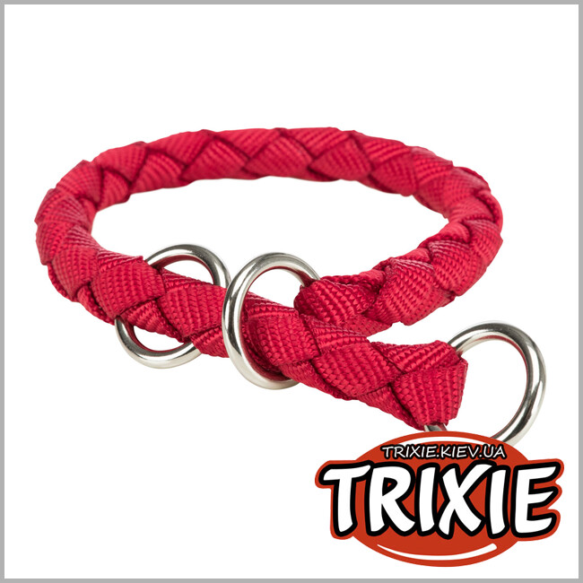 ТРИКСИ Украина - Ошейник-удавка для животных Trixie 144403 "Cavo", XS-S: 25-31см/12мм, красный