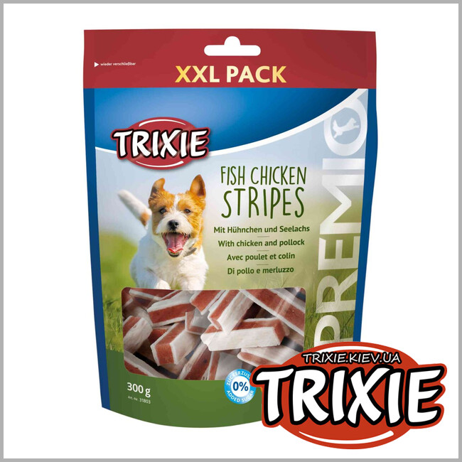 ТРИКСИ Украина - Лакомство для собак Trixie 31803 PREMIO Fish Chicken рыба + цыпленок 300г