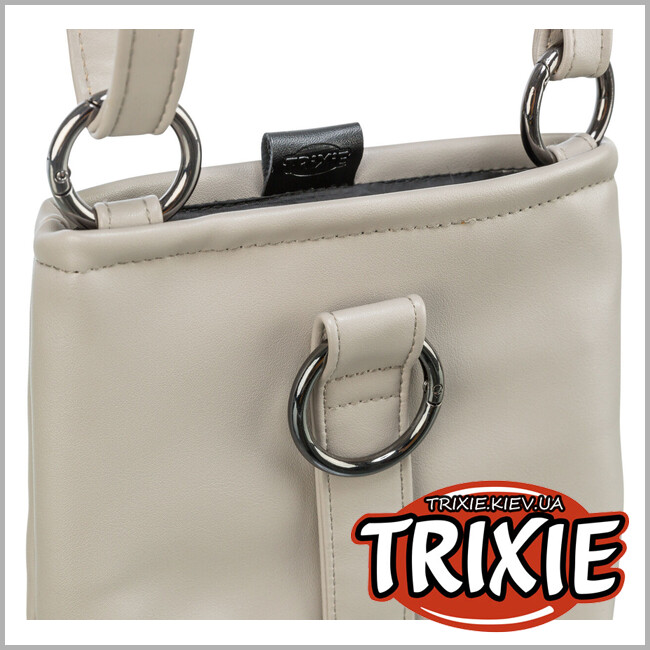 ТРИКСИ Украина - Сумка для лакомства Trixie 32296, CityStyle 15х15х1.5см, серый