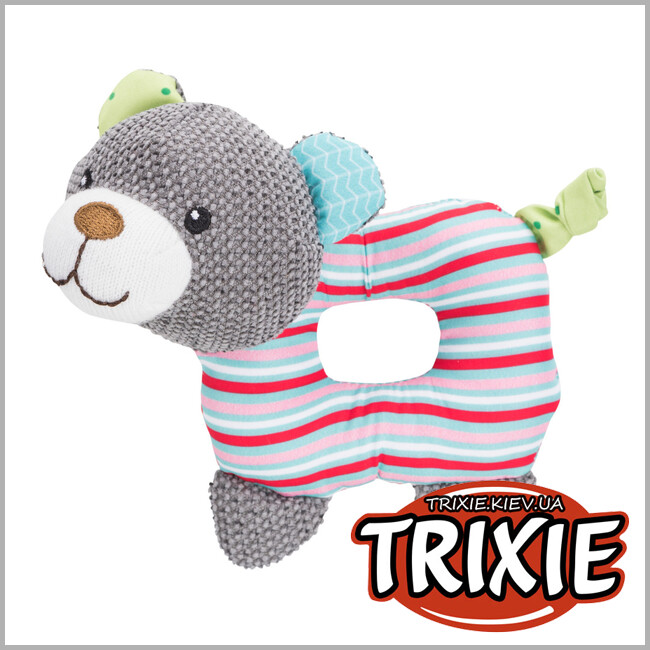 ТРИКСИ Украина - Мишка Junior TRIXIE (ткань,16см)