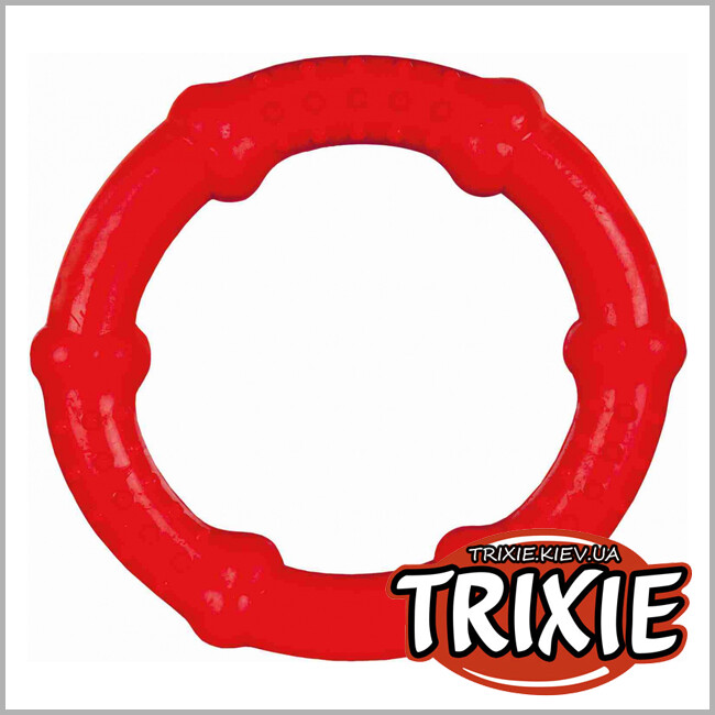 ТРИКСИ Украина - Кольцо резиновое литое для собак TRIXIE (15см)