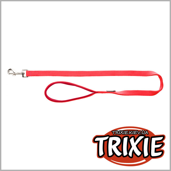 ТРІКСІ Україна - Повідець Premium-TRIXIE (XS-S: 1,20м/15мм, корал)