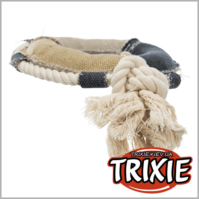 ТРИКСИ Украина - Игрушка BE NORDIC-TRIXIE спасательный круг (ткань, 30см)