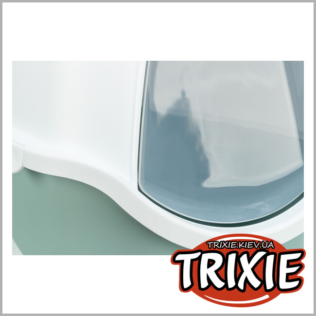 ТРІКСІ Україна - Туалет-будиночок для кота Trixie 402710 "Vico", 40х40х56см, шавлія/білий