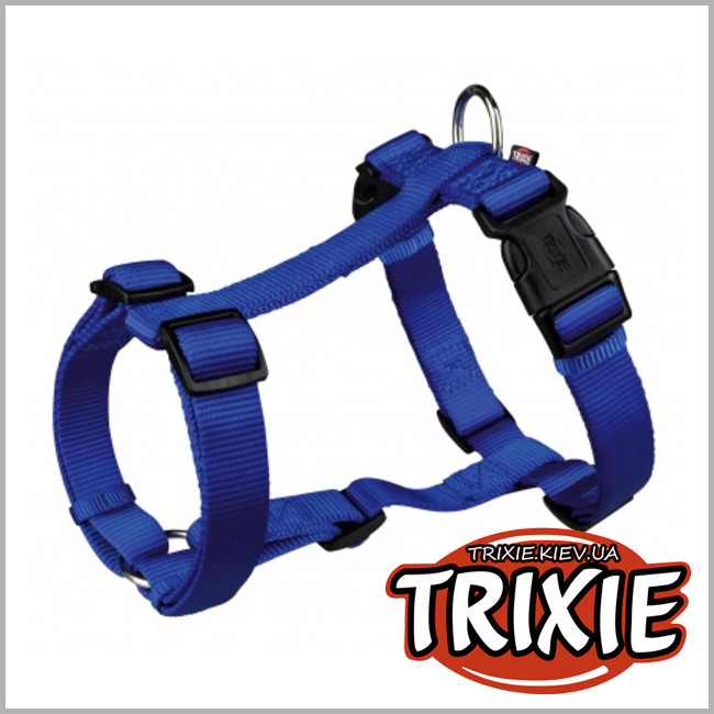 ТРИКСИ Украина - Шлея для собак TRIXIE - Premium (Размер:75-100см/25мм, Цвет:синий)
