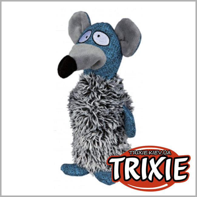 ТРИКСИ Украина - Игрушка для собак TRIXIE - Крыса с бутылкой внутри
