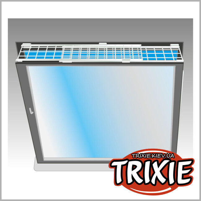 ТРИКСИ Украина - Защитная решетка для окон, раздвижная Trixie 44182