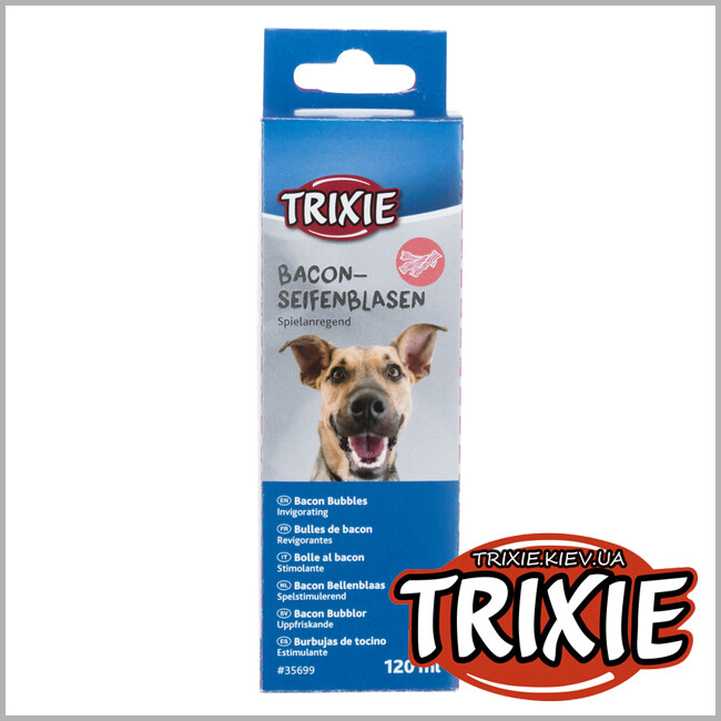 ТРИКСИ Украина - Мыльные пузыри со вкусом бекона Trixie ( 120 мл )
