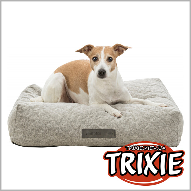 ТРИКСИ Украина - Мягкое место Trixie Vital Cushion Noah (60*50см сетло-серый)