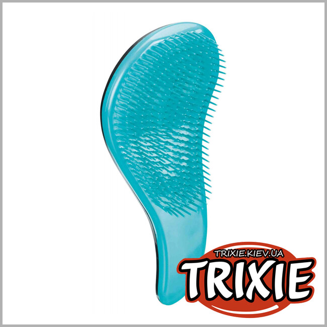 ТРИКСИ Украина - Щетка массажная для котов и собак TRIXIE (19см)