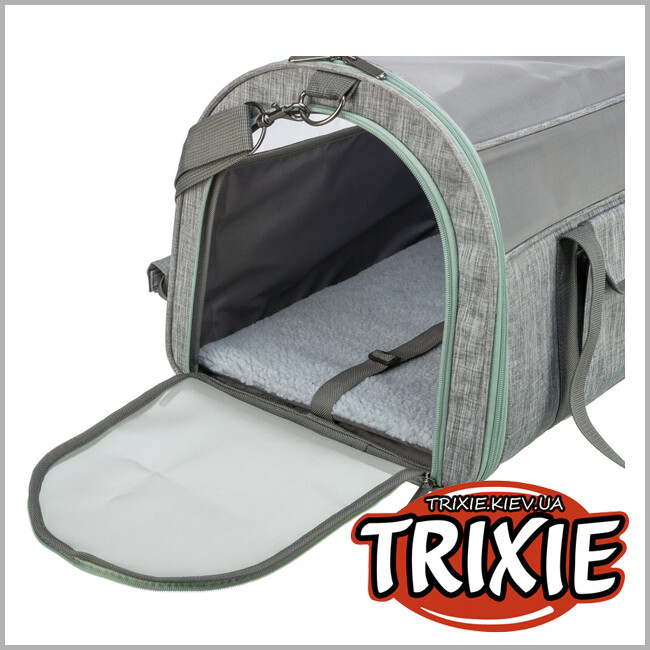 ТРИКСИ Украина - Переноска Trixie 28908 Dillon 33х32х54 см серо-мятная