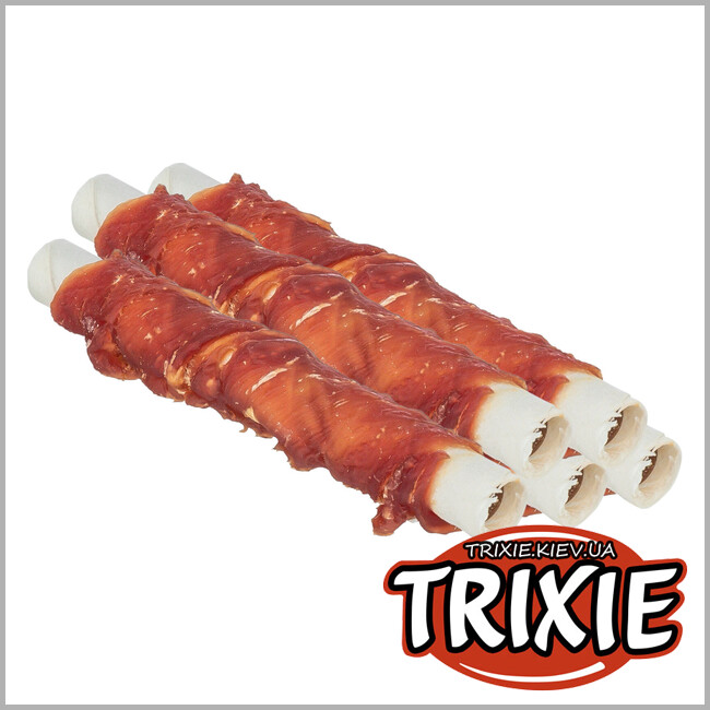 ТРИКСИ Украина - Жевательные палочки Trixie 313752 Denta Fun (утка/куриная печень), 17см/60гр