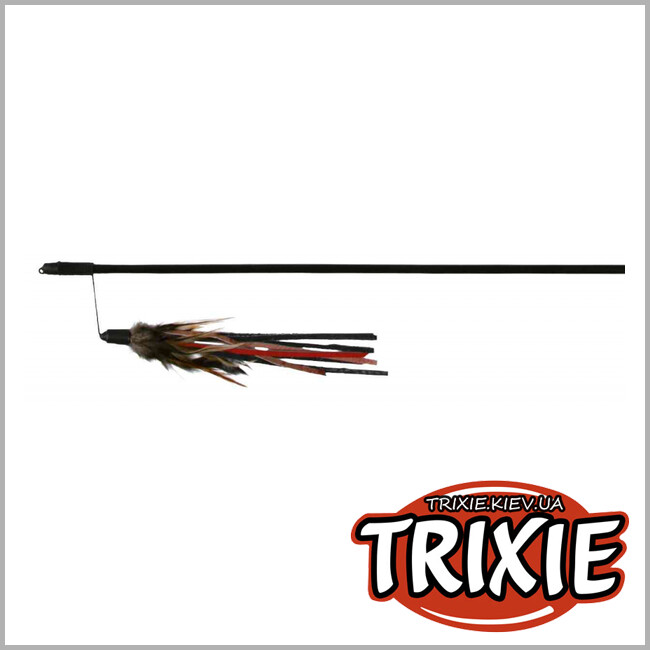 ТРИКСИ Украина - Удочка с перьями для кошки TRIXIE (50cm)