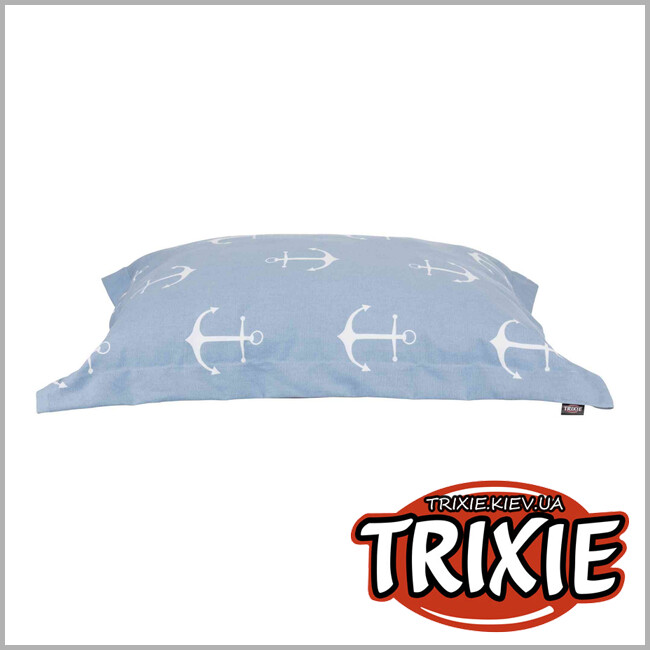 ТРИКСИ Украина - Подушка TRIXIE - Anchor (70х55 см, светло-синий/серый)