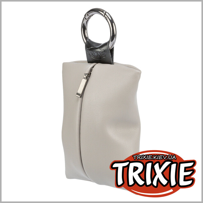 ТРИКСИ Украина - Диспенсер Trixie 22857 CityStyle с пакетами для фекалий 1 упаковка 15 пакетов светло-серый