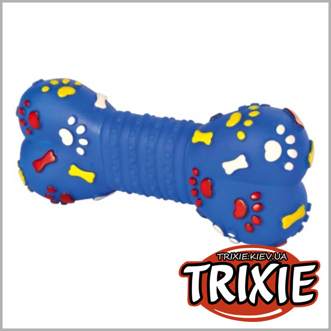 ТРИКСИ Украина - Кость-пищалка для собак TRIXIE (Размер: 15см)