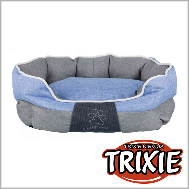 ТРИКСИ Украина - Лежак мягкое место Joris-Trixie (60см х 50см, серый с синим)